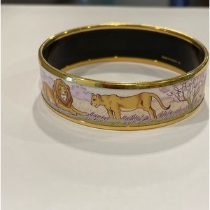 Hermes size small wide safari bracelet